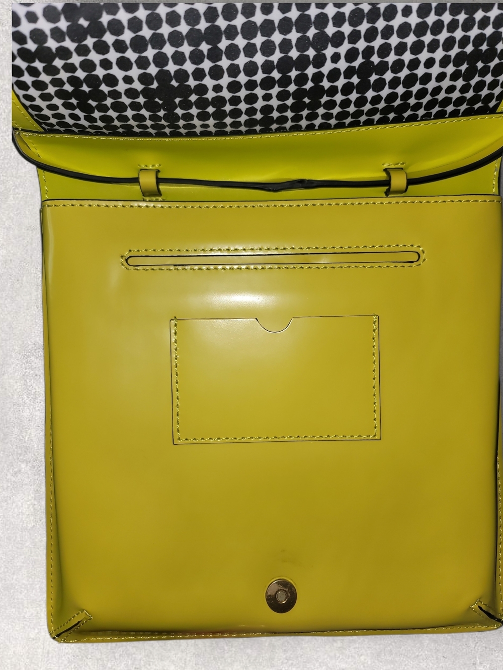 Kate Spade Saturday 2 Way Lime Green Crossbody Bag EUC - Picture 7 of 11